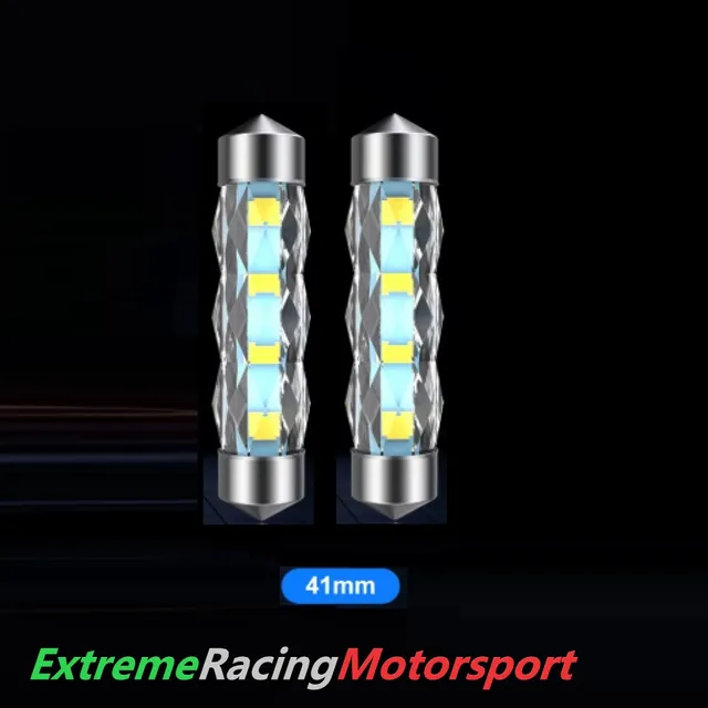 Xtreme Racing Lampadine LED ERM360 C5W-41 C5W 41 mm coppia bianca IP68