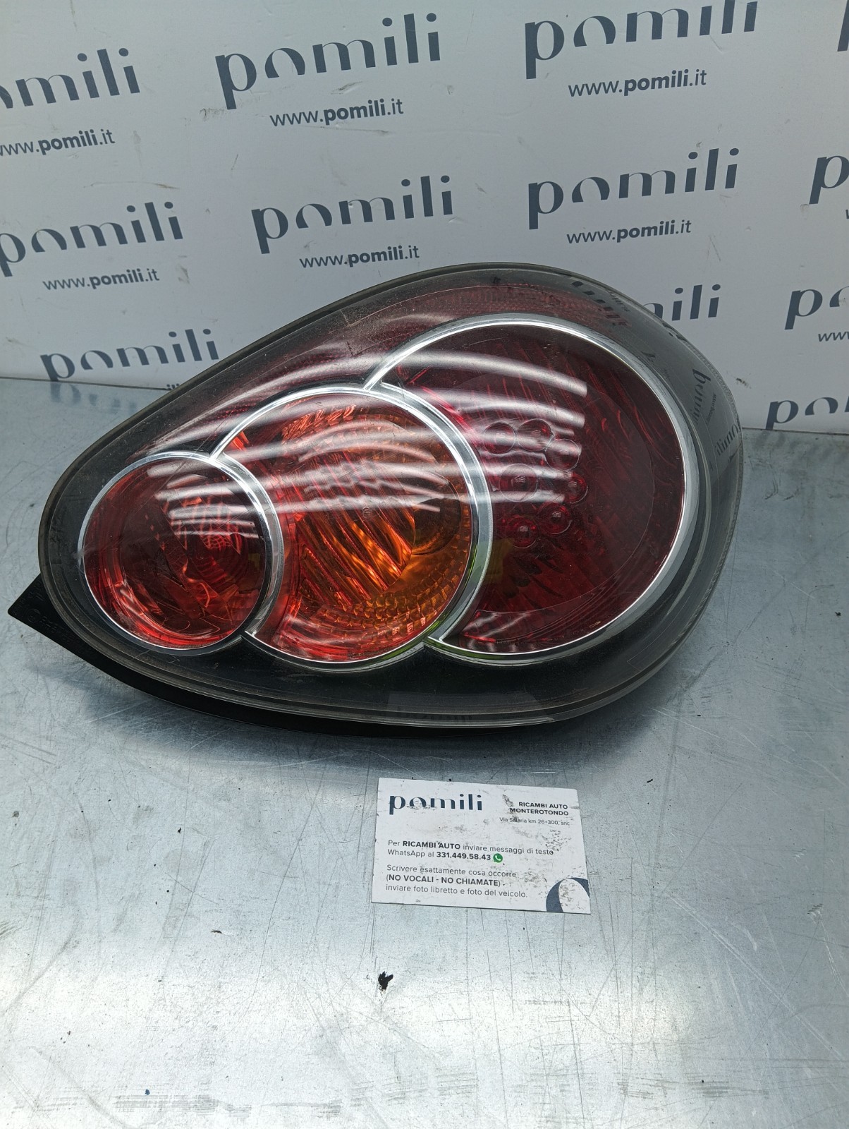 Pomili Fanaleria Fanale posteriore destro Toyota Aygo 81560-0H070 usato