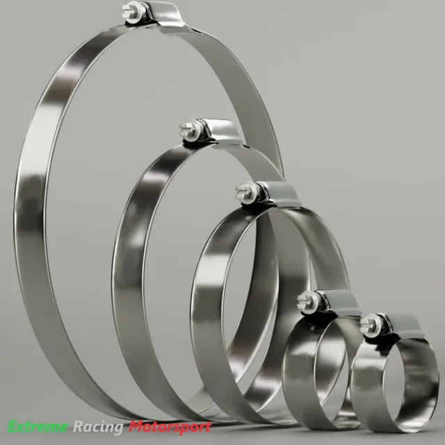 Xtreme Racing Fascette in Acciaio Inox T304 fascette 30–40 mm 5 pezzi