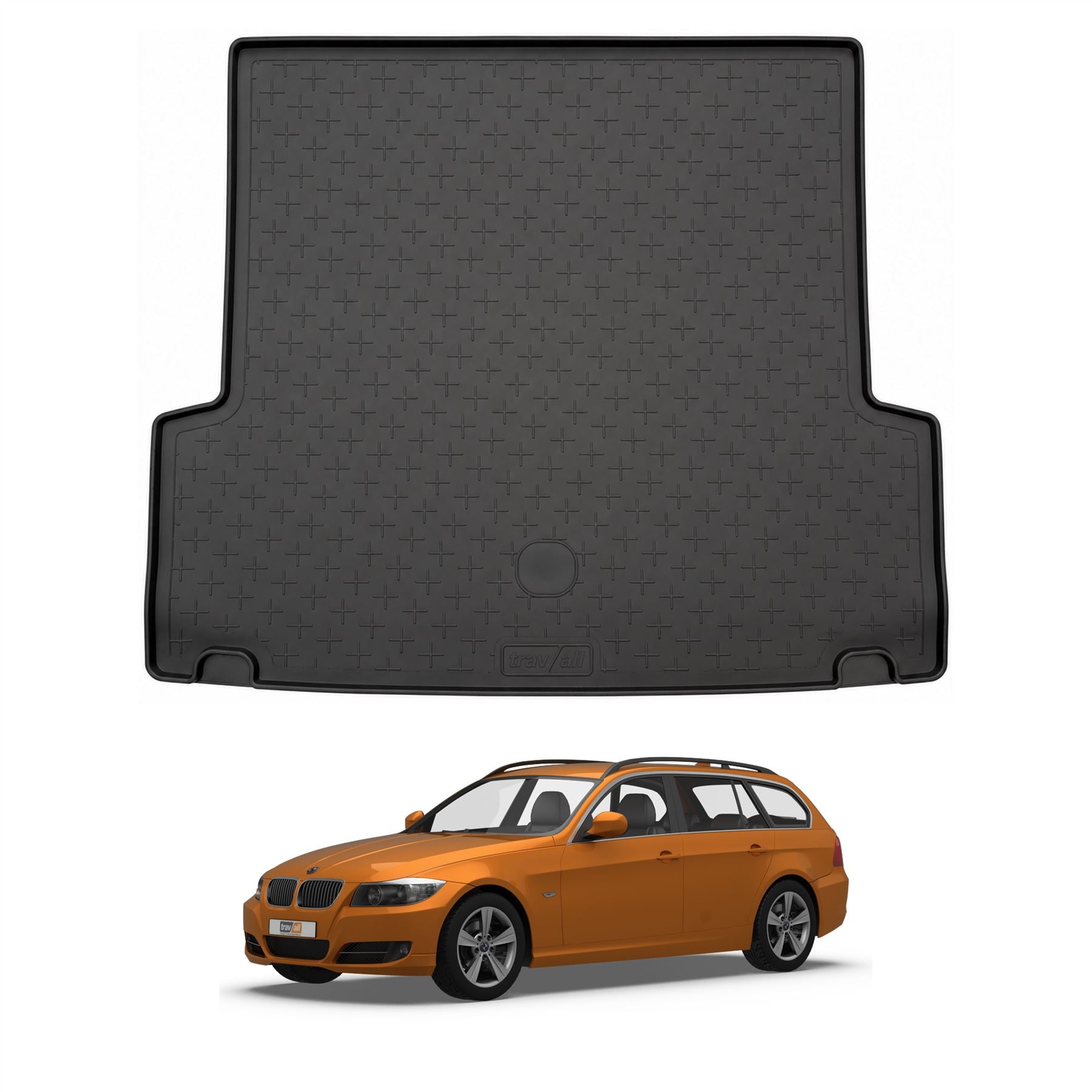 Travall Trunk Liners BMW 3 Series Rubber Boot Liner impermeabile