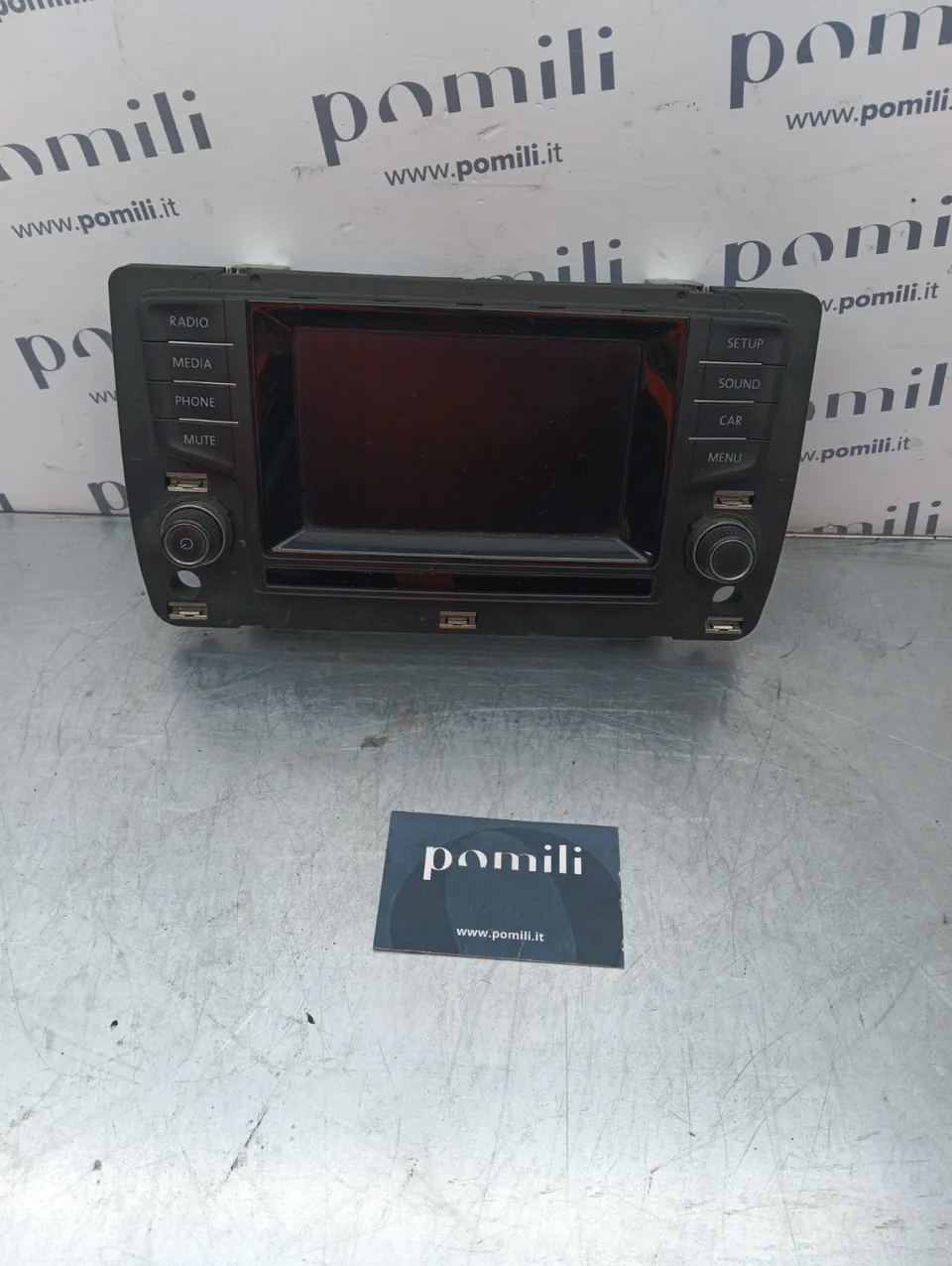 Pomili Elettronica/batteria ibride Volkswagen Golf VII 5G0919605 display multifunzione