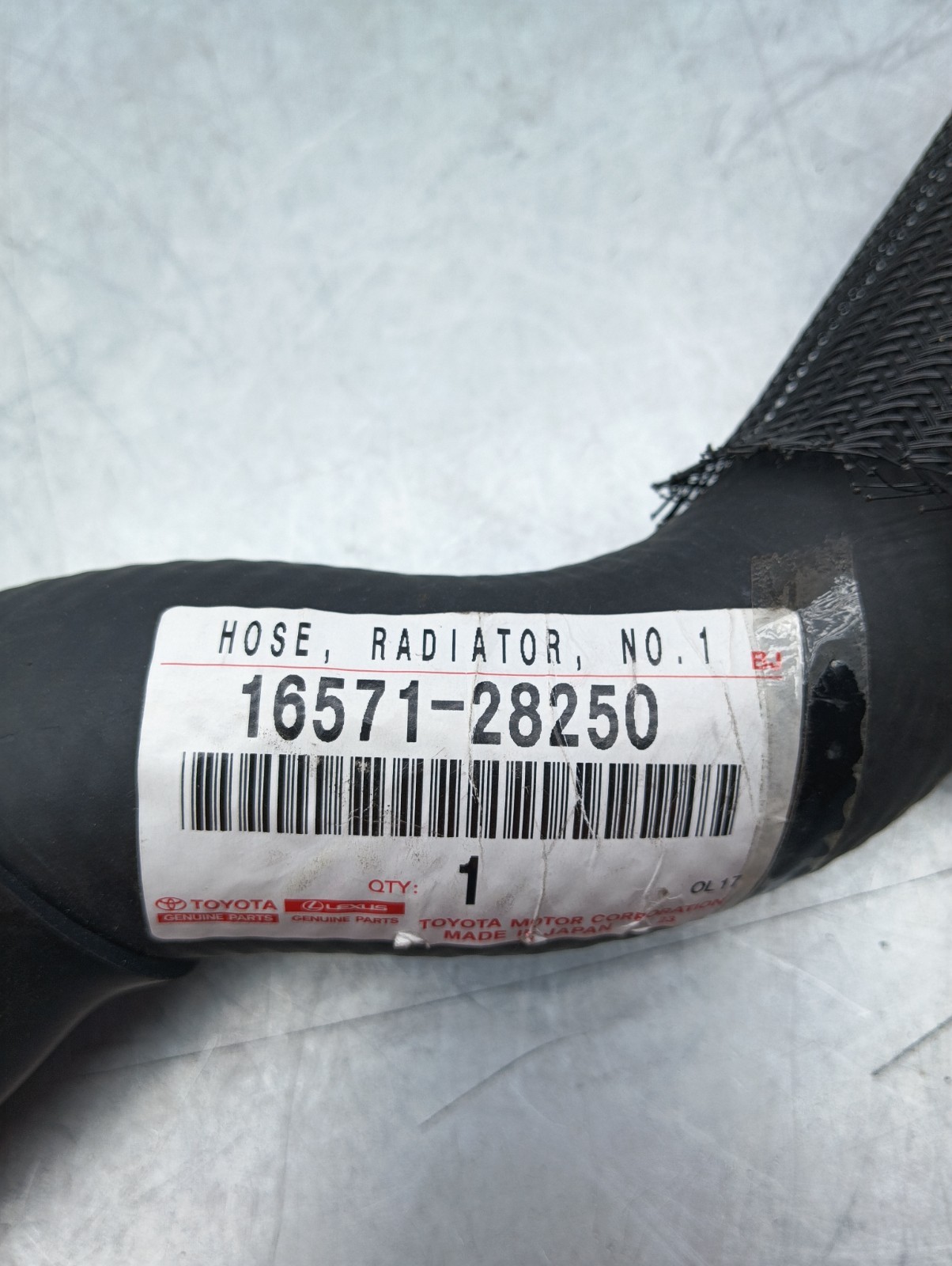 Pomili Motore e cambio Tubo refrigerante Toyota RAV4 2006-2008 16571-28250 ricambio nuovo