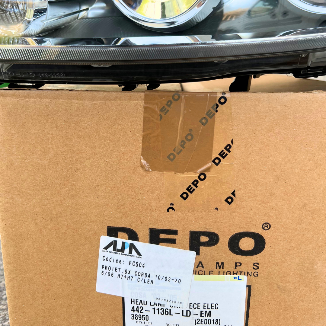 Sara Autoricambi Fanaleria Opel Corsa 442-1136L-LD-EM faro anteriore sinistro