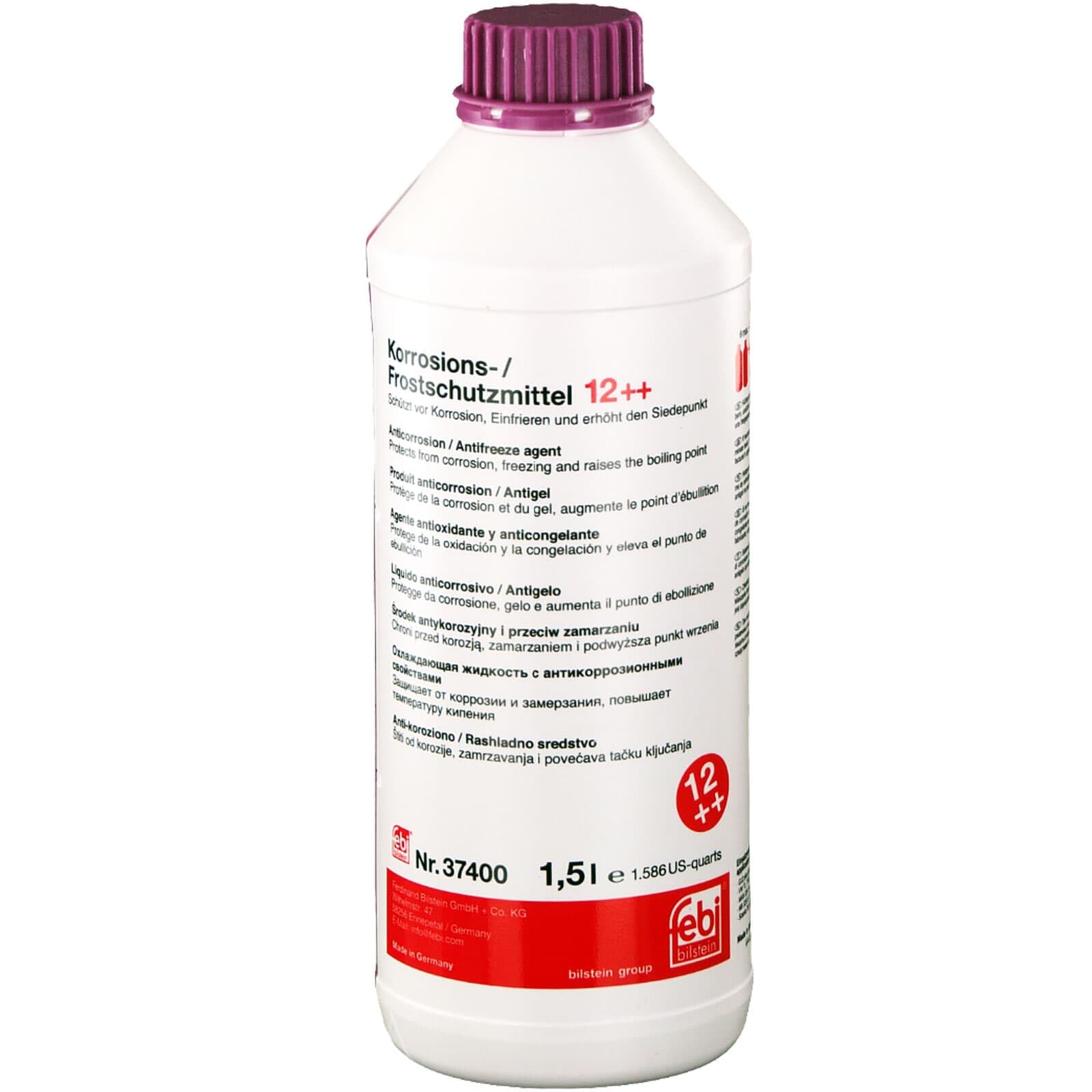 Bilstein Fluidi febi 37401 liquido refrigerante 5 l concentrato G12++