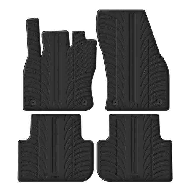 Travall Car Mats VW Tiguan tappetino in gomma 2016-2024