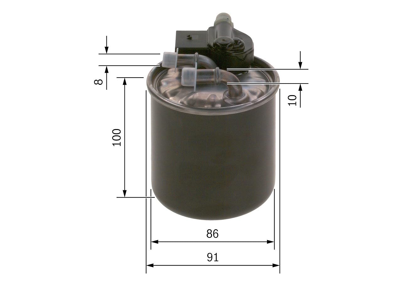 Bosch HCP Filtri F026402836 filtro carburante diesel