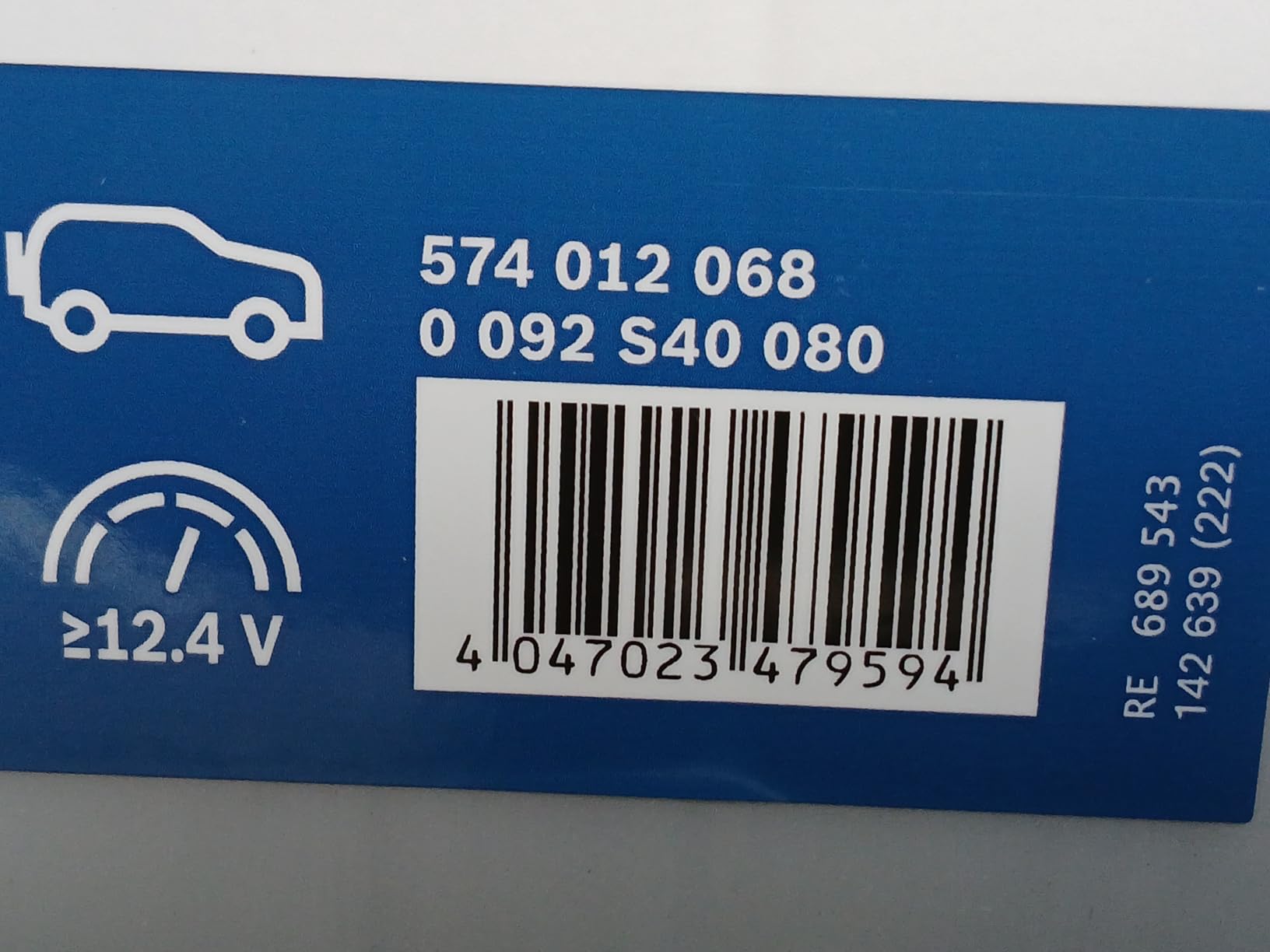 Bosch Batterie S4008 batteria auto 74 Ah 680 A 12 V