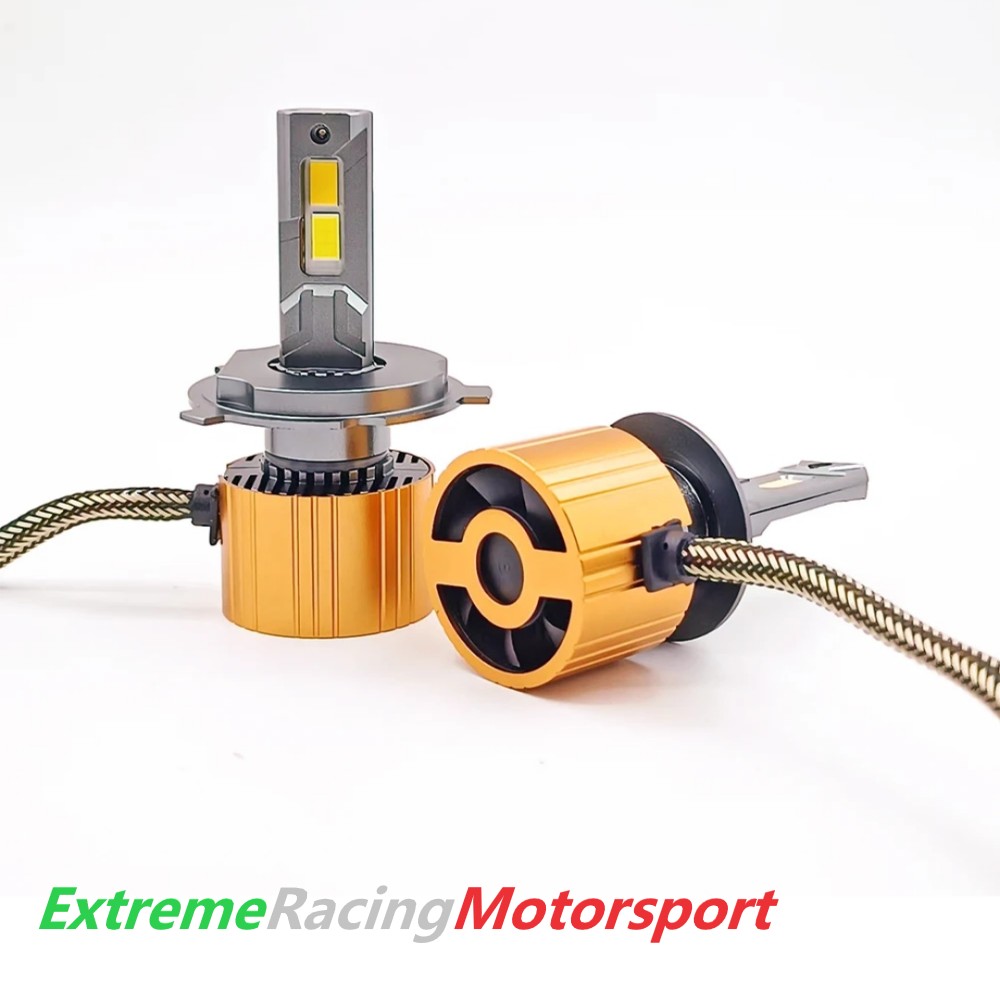 Xtreme Racing Lampadine LED ERM V8-55 H4 BiLed bicolor coppia CANBUS 110 W