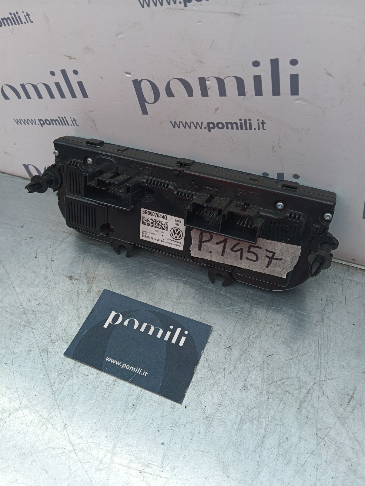 Pomili Climatizzazione Golf VII 5G0907044Q comando climatizzatore usato