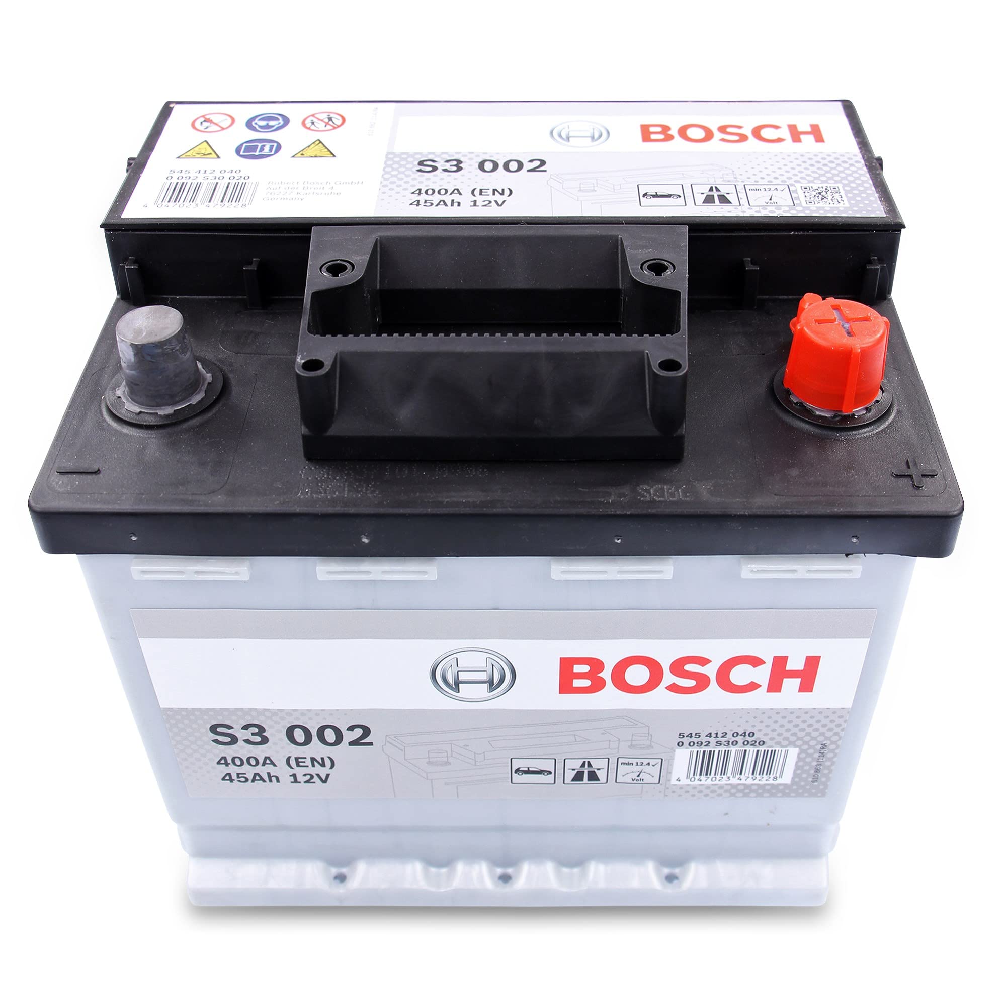 Bosch HCP Batterie S3 002 batteria auto 12V 45Ah 400A