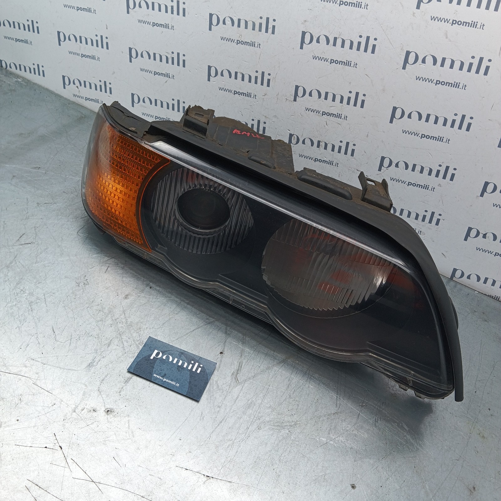 Pomili Fanaleria 151-834-00 RE faro destro BMW X5 E53 usato