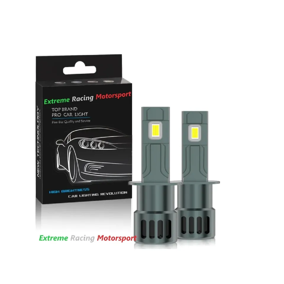 Xtreme Racing Lampadine LED ERM V25 H1 60 W 6500 K coppia