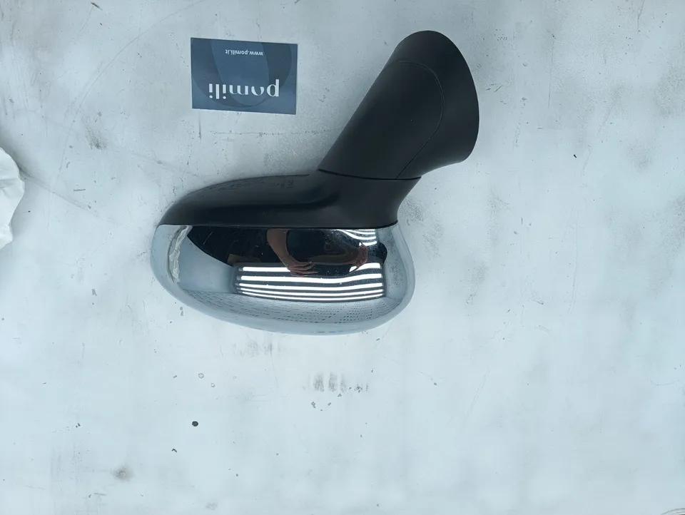 Pomili Cristalli Specchietto retrovisore sinistro Fiat 500 21046 argento usato