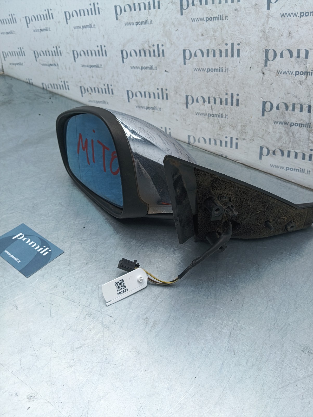 Pomili Cristalli Specchietto retrovisore sinistro Alfa Romeo Mito 021065 5 pin usato