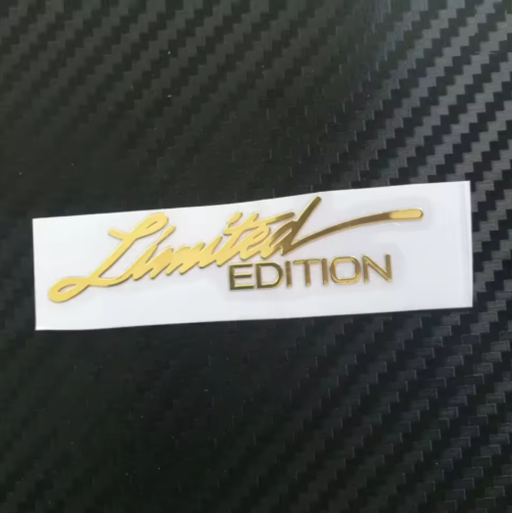 Xtreme Racing Decorazioni Auto Adesivo Limited Edition Gold 7,5 × 1,8 cm