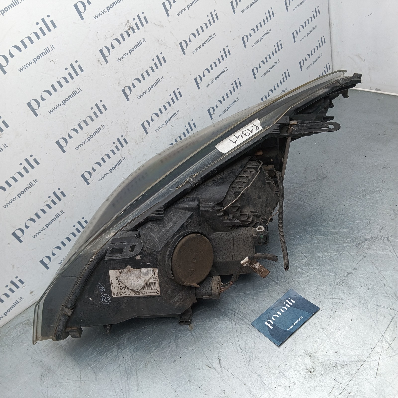 Pomili Fanaleria Renault Mégane III faro anteriore destro usato
