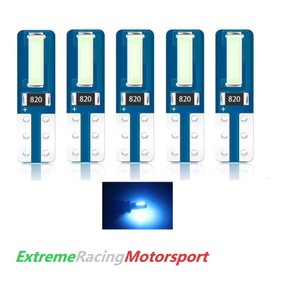 Xtreme Racing Lampadine LED ERM T5W chip LED blu 5 pezzi