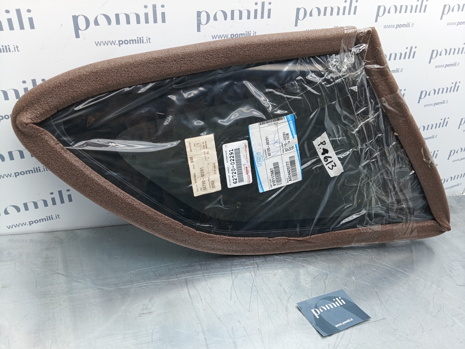 Pomili Cristalli Toyota Corolla vetro laterale 62720-02291 nuovo