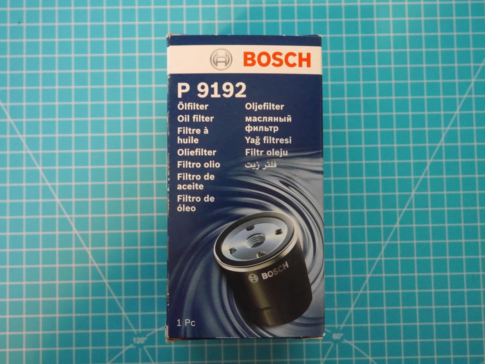 Bosch Filtri 1457429192 filtro olio motore 70,5 x 140,5 mm
