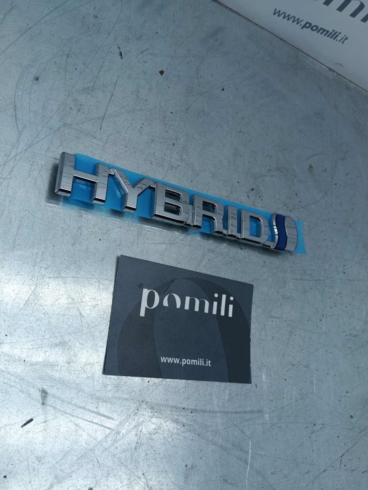 Pomili Lamierati esterni Logo Toyota Hybrid emblema nuovo