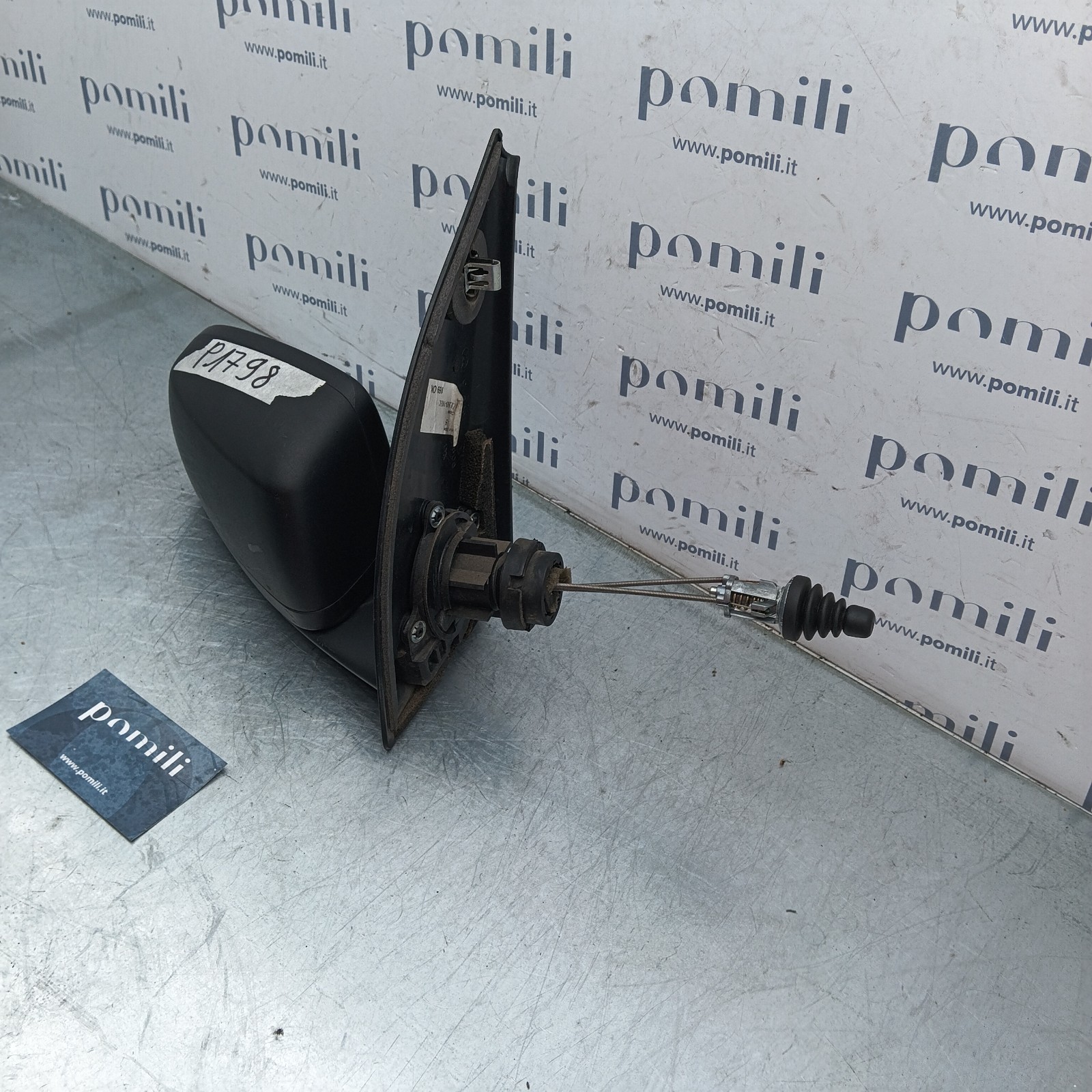 Pomili Cristalli Fiat Panda 169 specchietto retrovisore destro 01704662800 usato