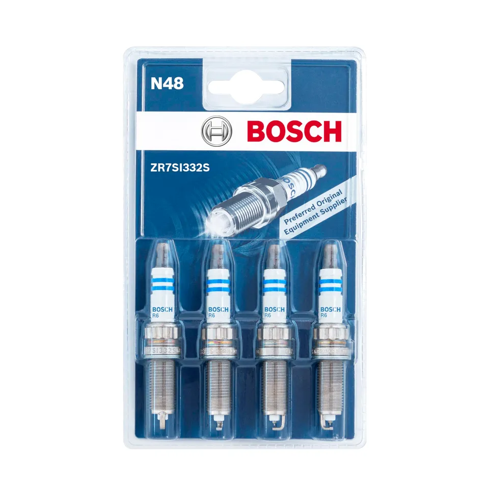 Bosch Candele di accensione ZR7SI332S N48 candele doppio iridio set 4