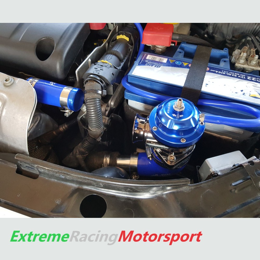 Xtreme Racing Impianto Carburante Valvola Pop Off ERM RS Blue Abarth 500 blu