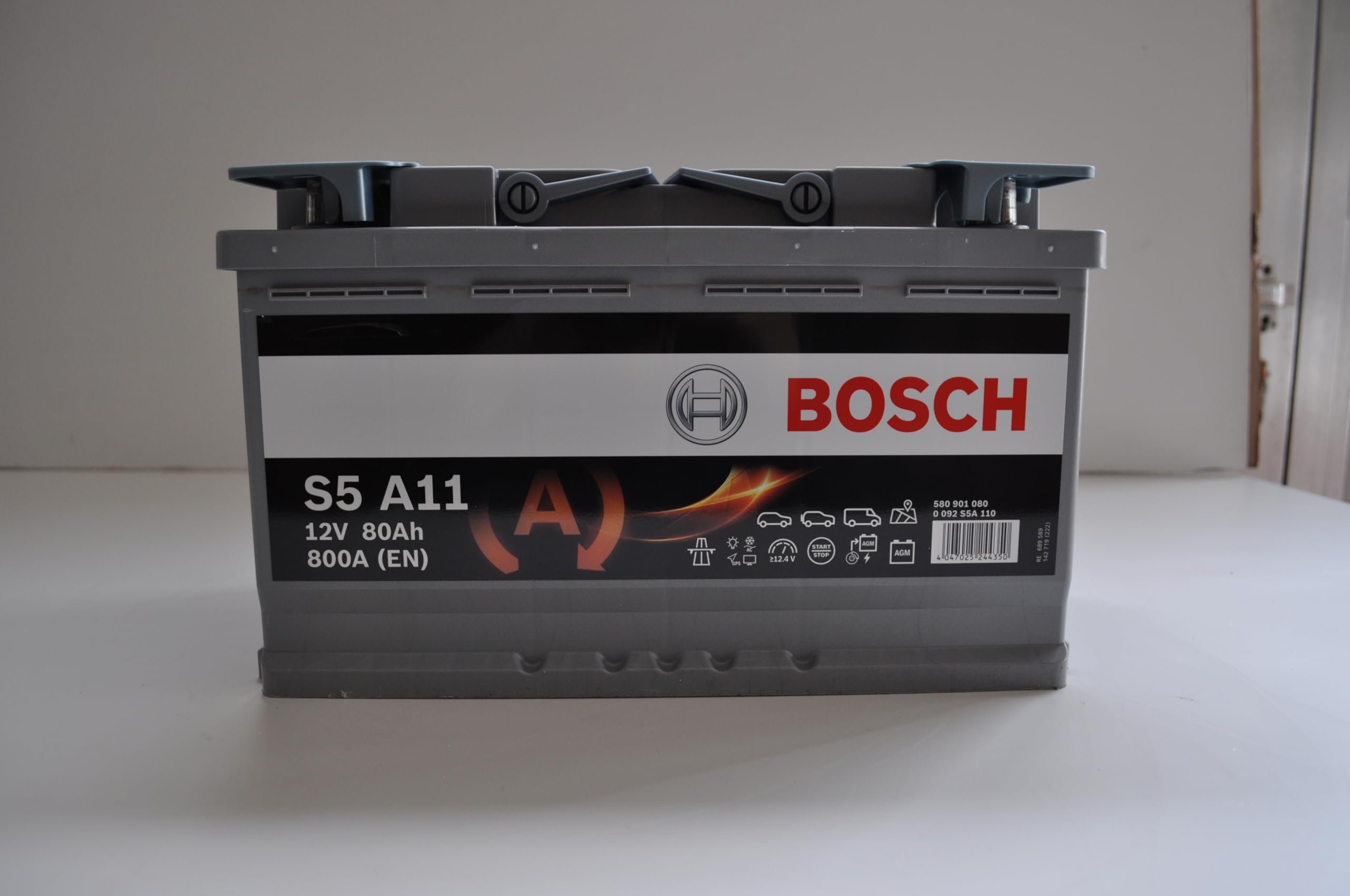 Bosch Batterie S5A11 Batteria auto AGM 80 Ah 800 A Start/Stop