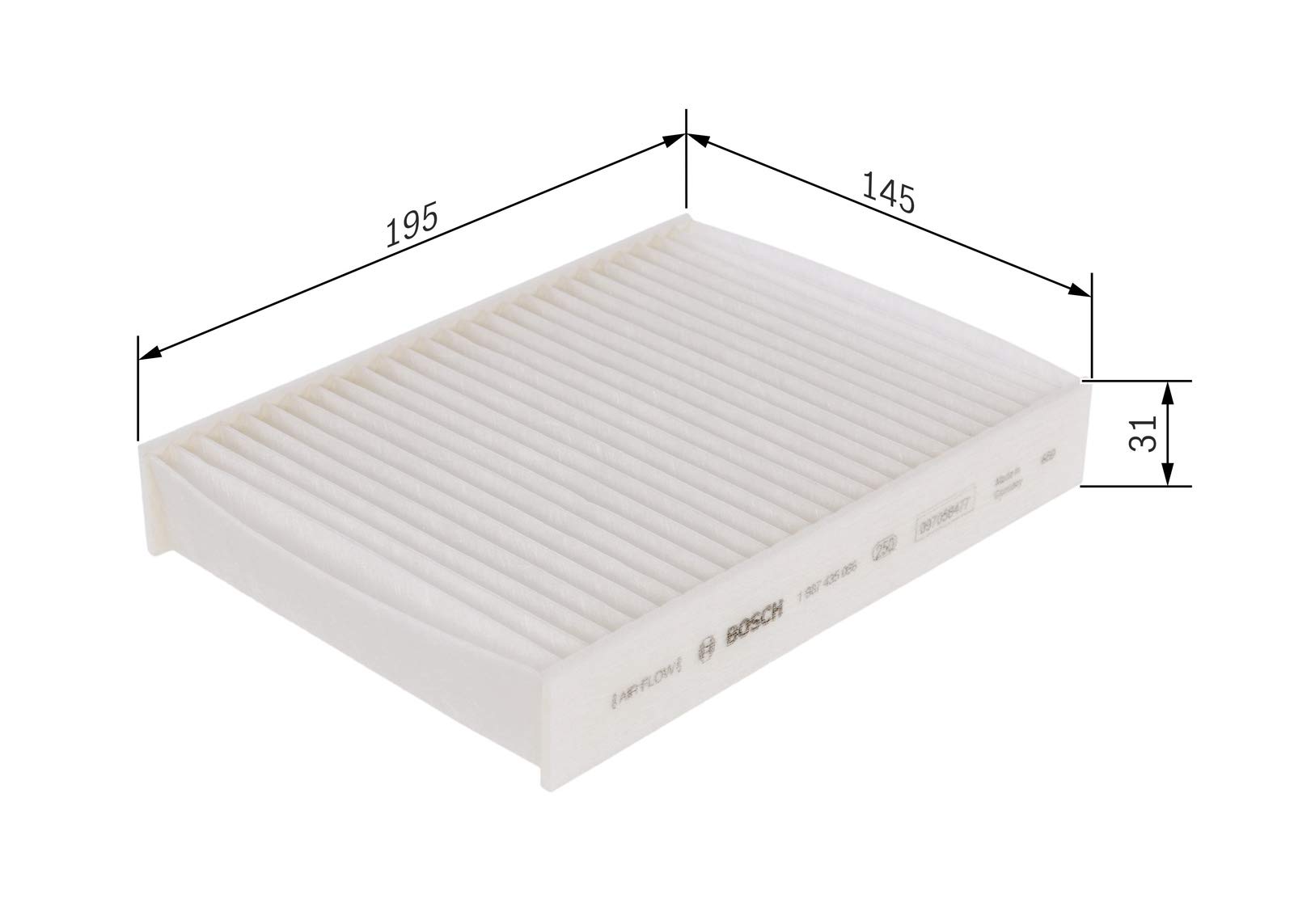 Bosch Filtri 1987435066 filtro abitacolo standard