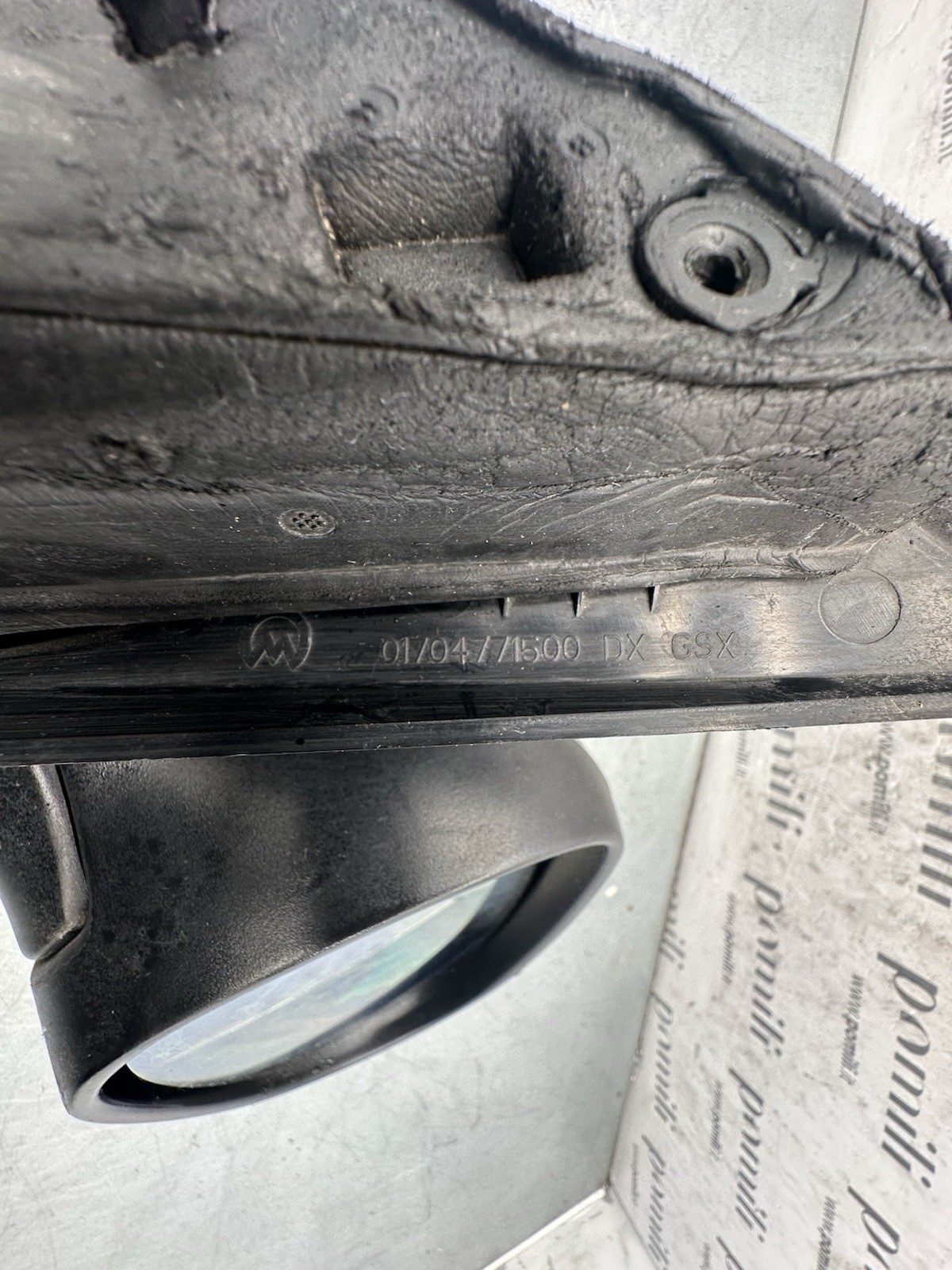 Pomili Cristalli Specchietto Lancia Delta 3 serie / Fiat Bravo destro 5 pin usato