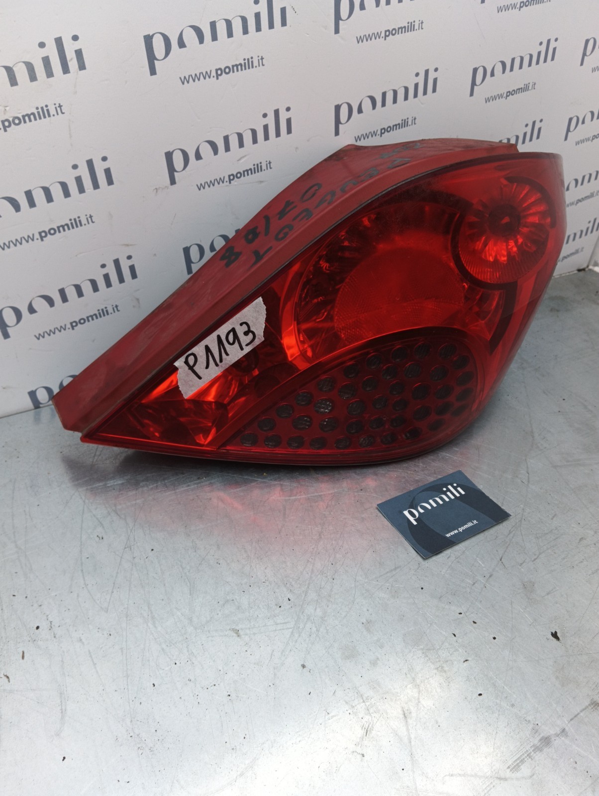 Pomili Fanaleria PEUGEOT 207 FANALE POSTERIORE DESTRO 9649986580 fanale destro