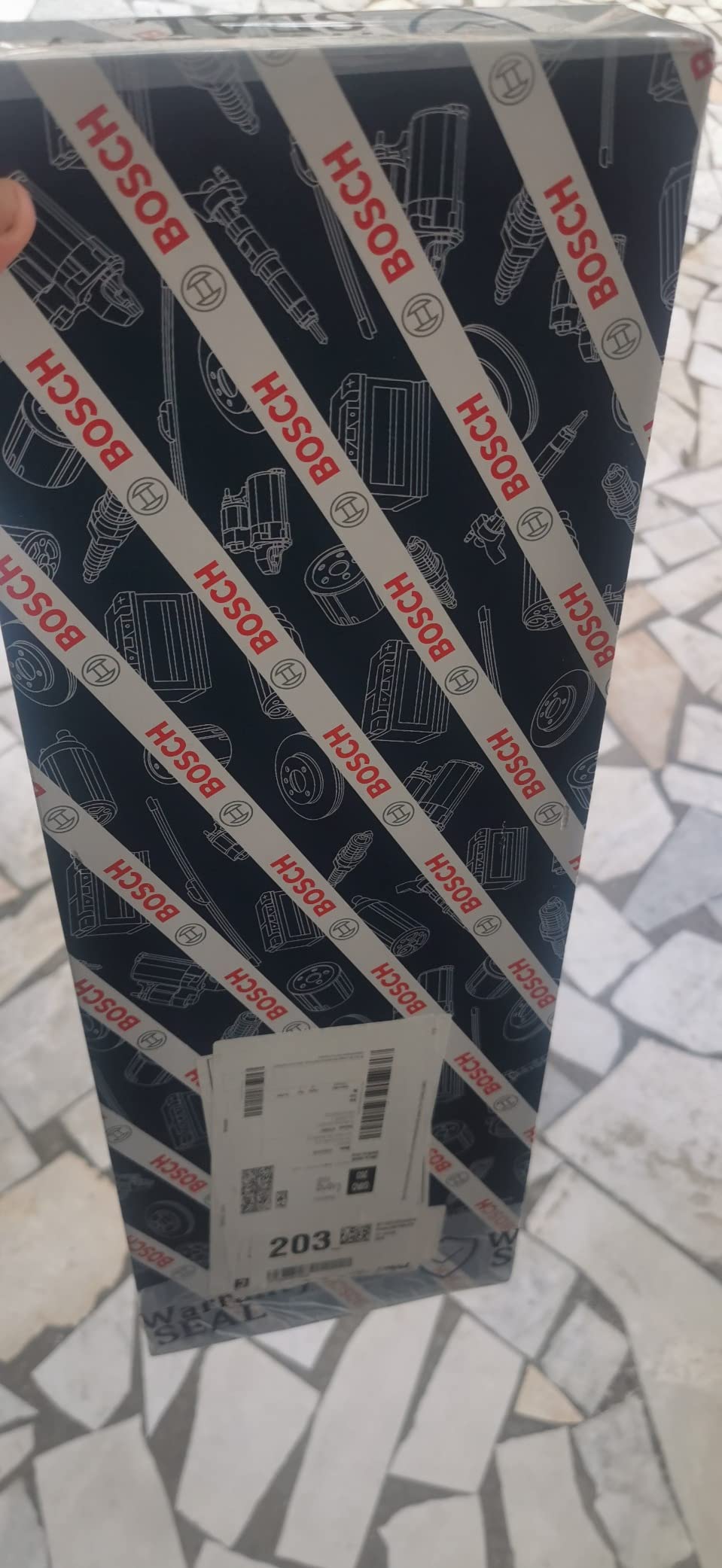 Bosch HCP Spazzole tergicristallo 3397014095 AEROTWIN A012S anteriore