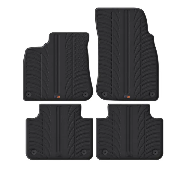 Travall Car Mats VW Touareg 2018-2026 tappetini in gomma