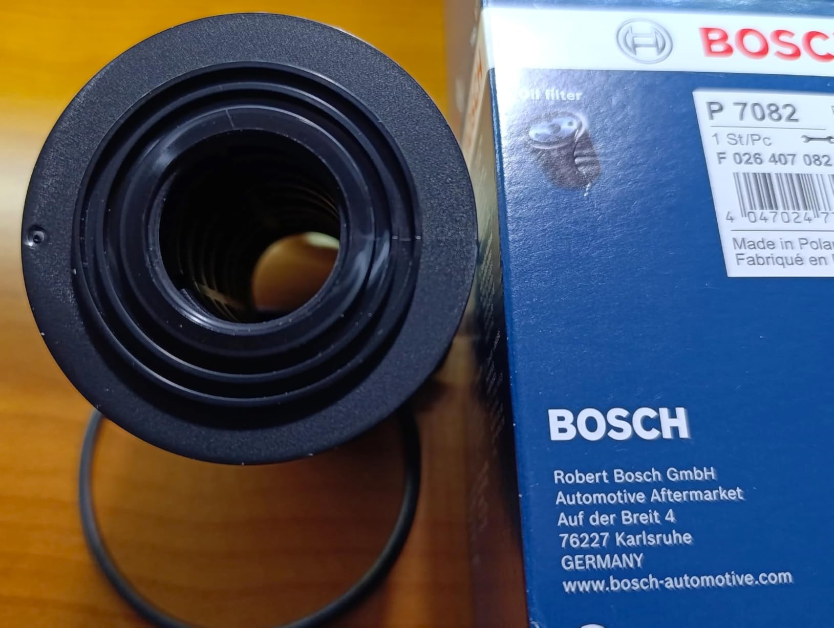 Bosch Filtri F026407082 filtro olio elemento filtrante 72 mm