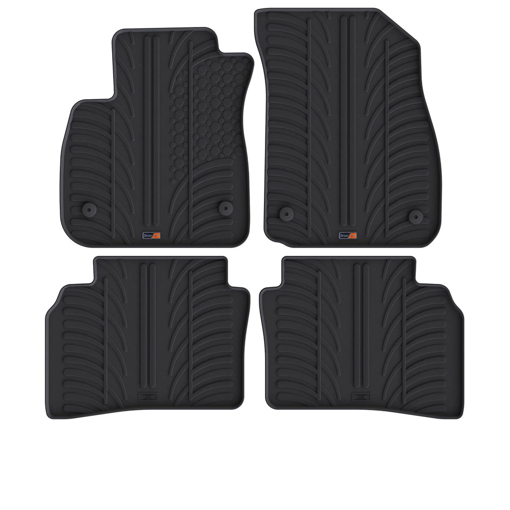 Travall Car Mats Vauxhall Insignia Rubber Car Mats 2017-2022 in gomma su misura