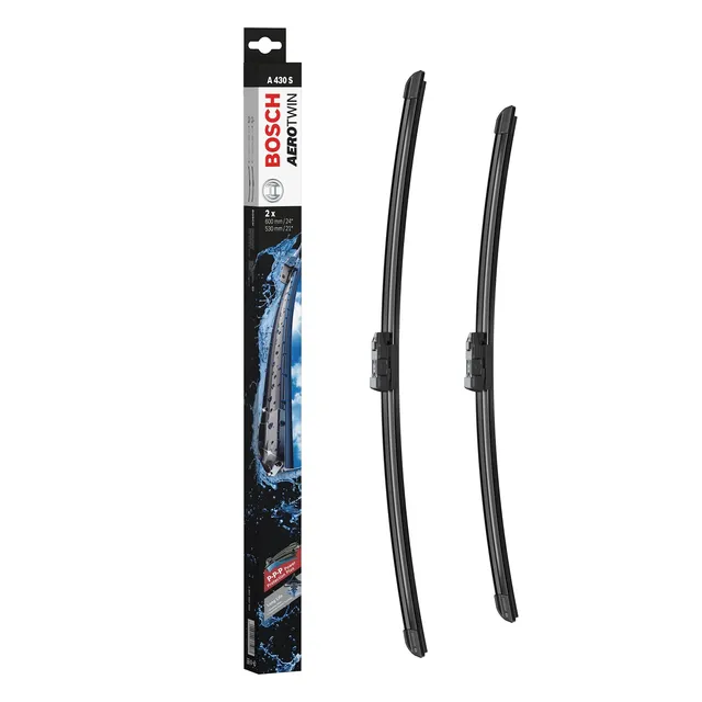 Bosch Spazzole tergicristallo AeroTwin A430S 2 pezzi piatte