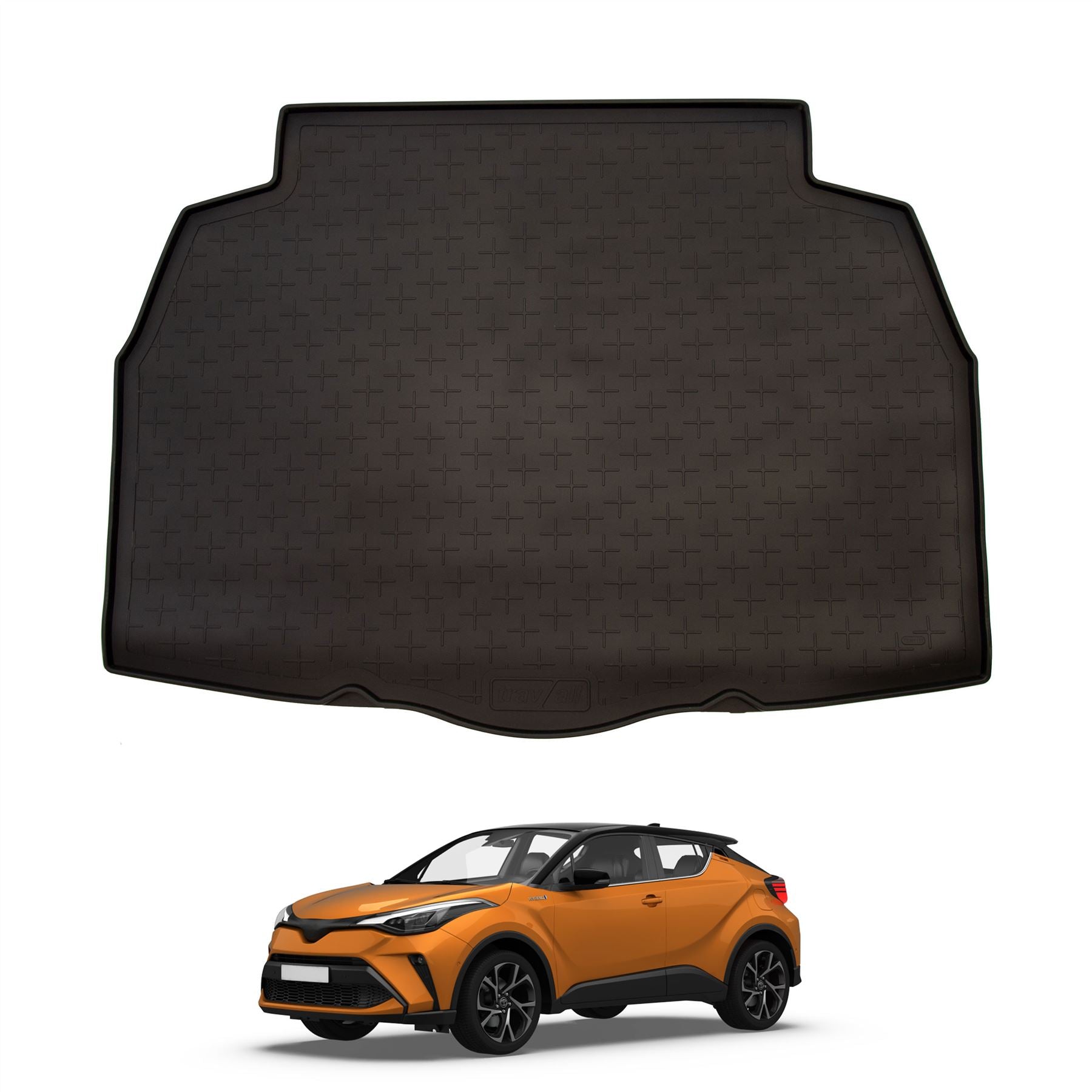 Travall Trunk Liners Toyota C-HR vasca baule in gomma 2016-2023