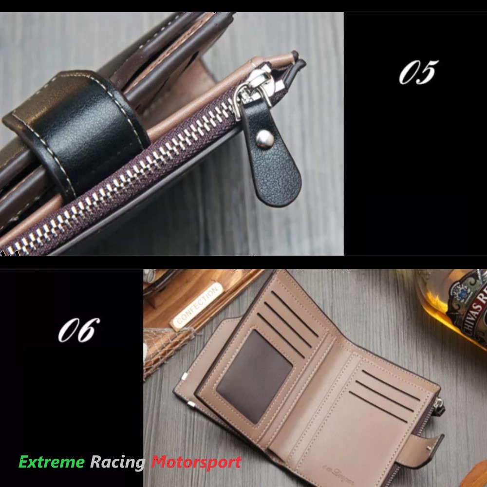 Xtreme Racing Portafogli e Articoli in Ecopelle Duogan Black portafoglio nero