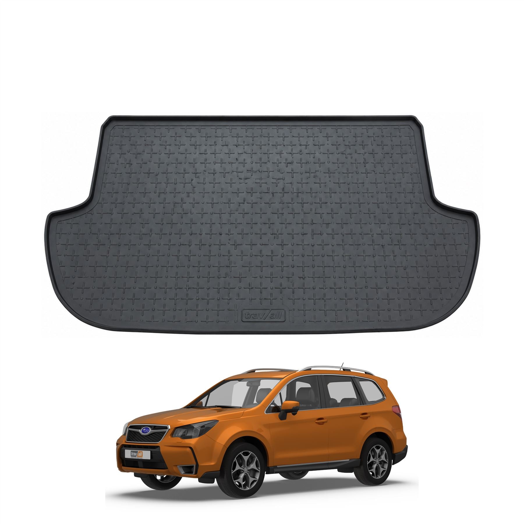 Travall Trunk Liners Subaru Forester Rubber Boot Liner tappetino gomma