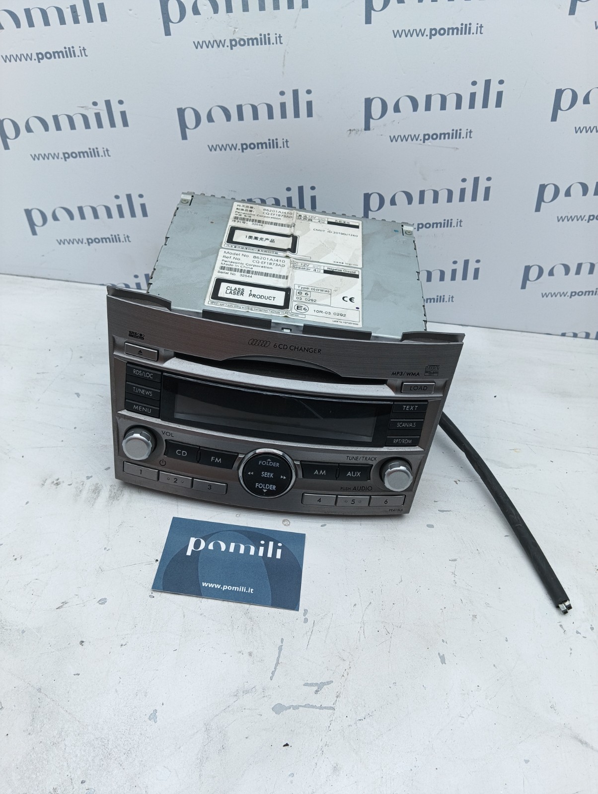 Pomili Elettronica/batteria ibride Subaru Outback 86201AJ410 autoradio usata
