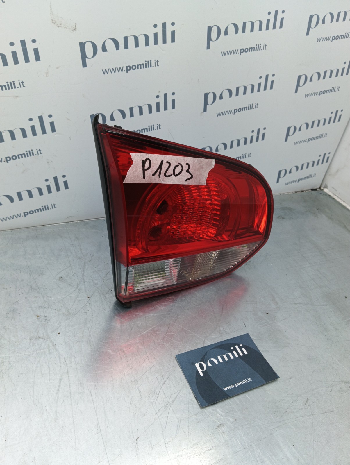 Pomili Fanaleria Volkswagen Golf VI fanale posteriore sinistro portellone usato