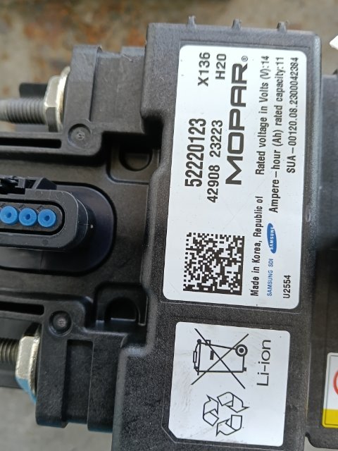 Pomili Elettronica/batteria ibride Stack batteria trazione elettrica FIAT PANDA (8Q) (03/22>) usato