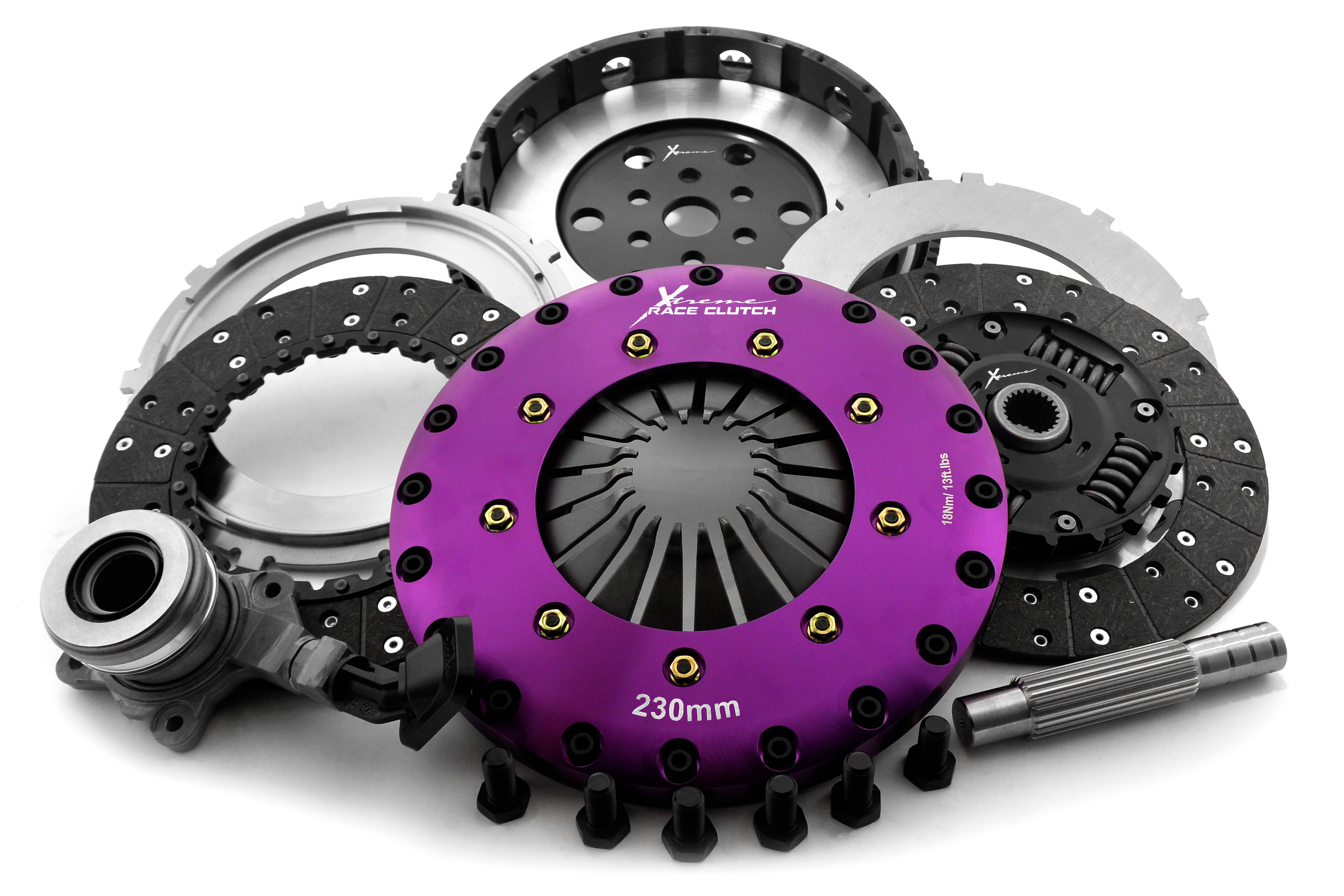 Xtreme Clutch Stage 4 KFD23659-2A kit frizione organica doppio disco Ford Focus