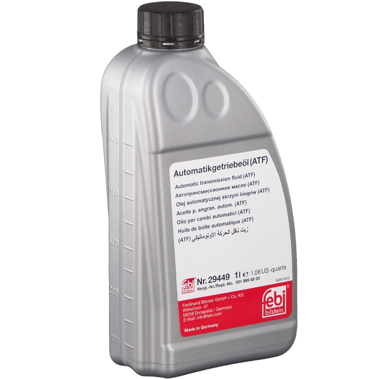 febi bilstein Fluidi 36449 olio cambio automatico ATF 5 L rosso