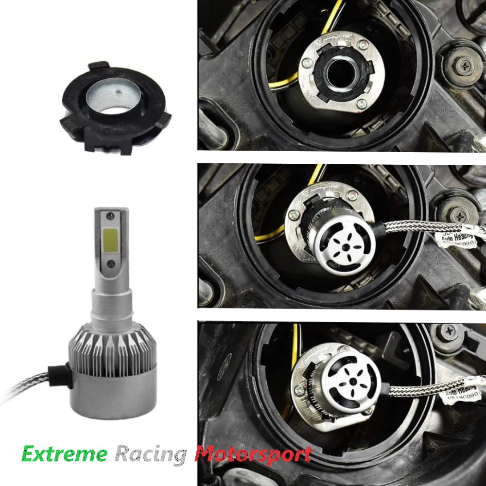 Xtreme Racing Accessori per Illuminazione LED ERM045 adattatori H7 LED Kia Stonic ABS