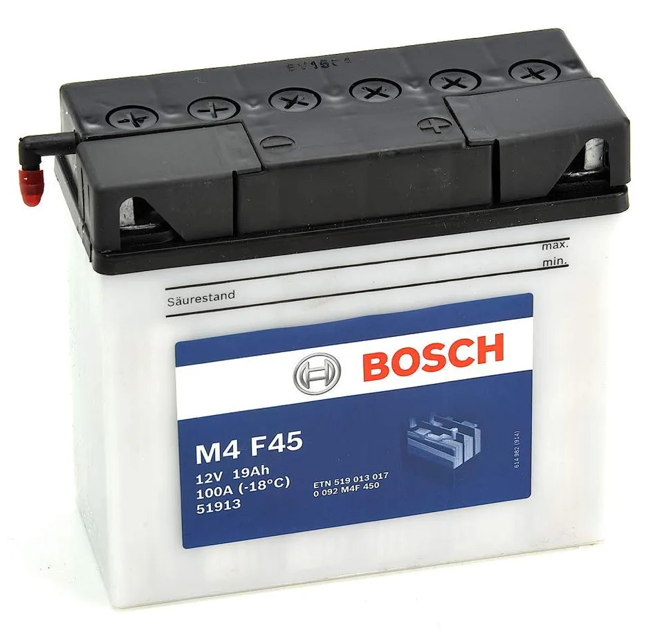 Bosch HCP Batterie 0092M4F450 batteria moto AGM