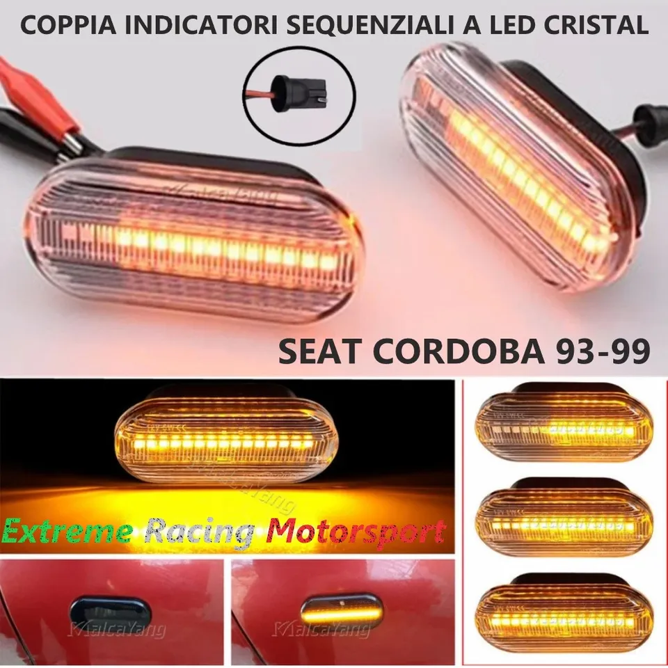 Xtreme Racing Indicatori di Direzione LED Seat Cordoba 93-99 frecce fumè