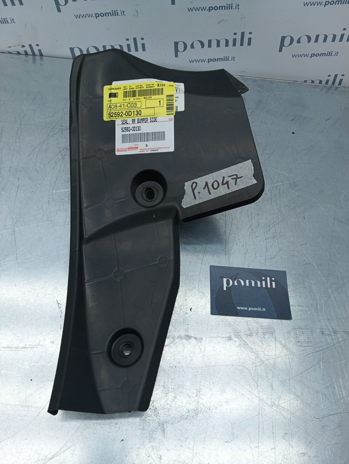 Pomili Paraurti posteriore Toyota Yaris staffa sinistra 52592-0D130 nuova