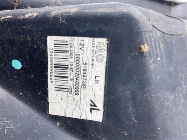 Pomili Fanaleria FIAT PUNTO EVO (3J) fanale posteriore sinistro