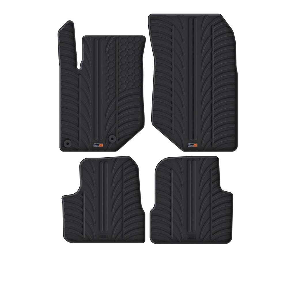 Travall Car Mats Vauxhall Corsa (2019-) tappetini gomma set